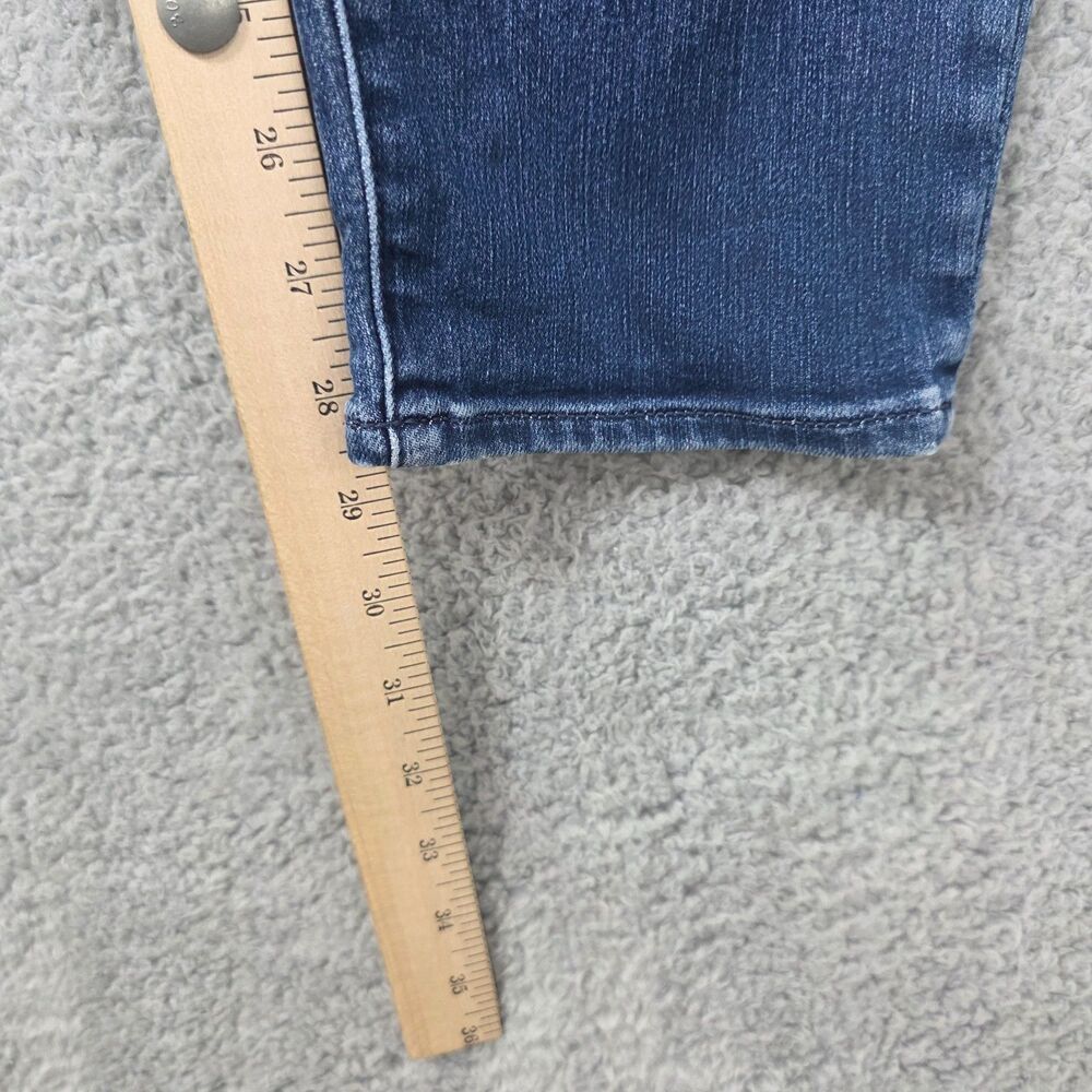 Athleta Sculpttek Skinny Jeans Women Size 10 Blue Denim Stretch Pants - Picture 10 of 11